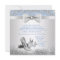Blue Silver Quinceanera Princess Invitations