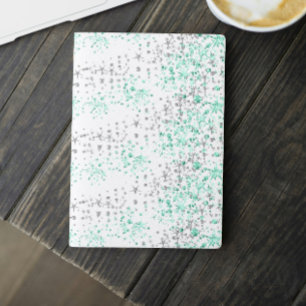 Blue Silver Stars Scrapbook Paper