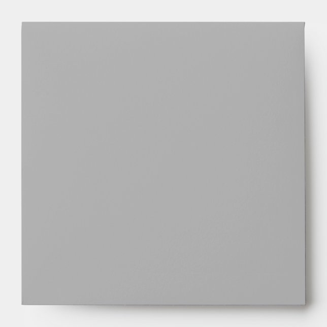 Blue Silver Stripe Cross First Communion Invitatio Envelopes (Front)