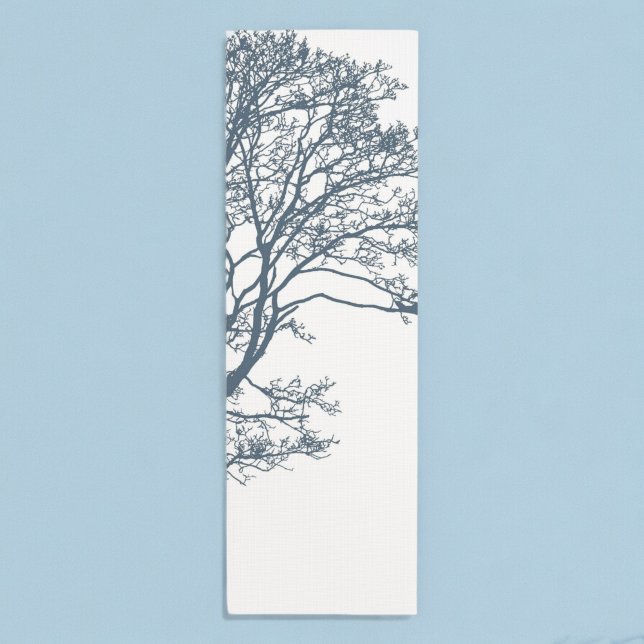 Blue Single Tree Boho Yoga Mat (Creator Uploaded)