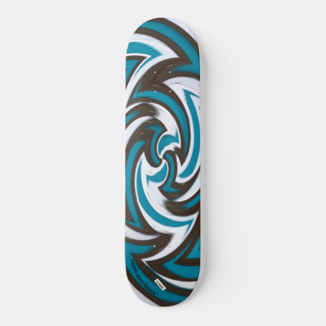 Blue Skateboard (Front)