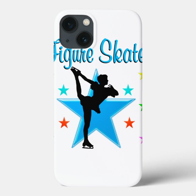 BLUE SKATING STAR Case-Mate iPhone CASE (Back)
