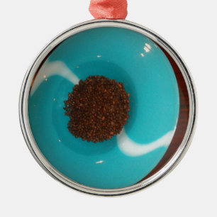 Blue Skeezer Metal Tree Decoration