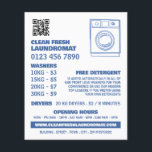 Blue Sketch Washer, Laundromat, Cleaning Service Flyer<br><div class="desc">Blue Sketch Washer,  Laundromat,  Cleaning Service Advertising Flyer by The Business Card Store.</div>