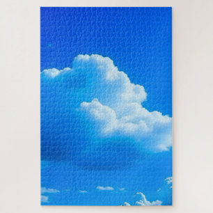 Blue Skies and Clouds Jigsaw Puzzle