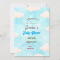 Blue Skies Baby Shower