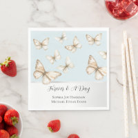 Blue Skies & Butterflies Wedding 