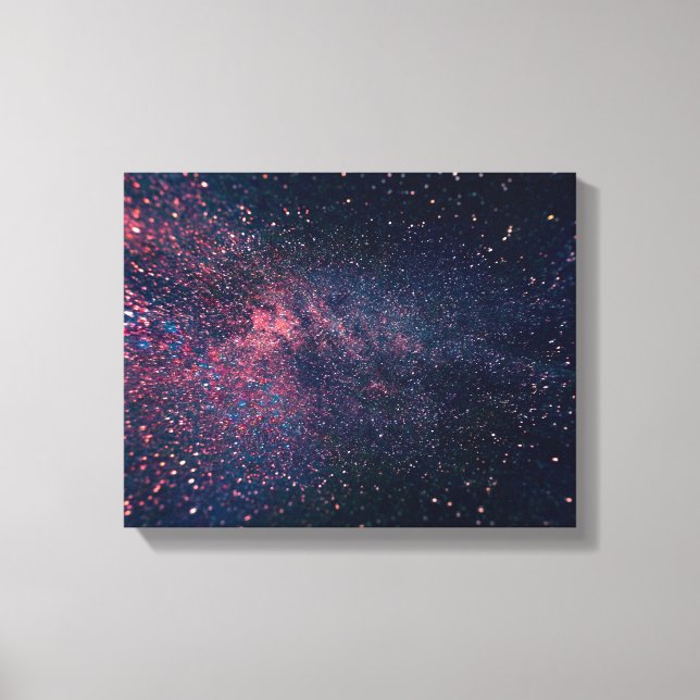 blue skies filled of stars canvas print (Front)