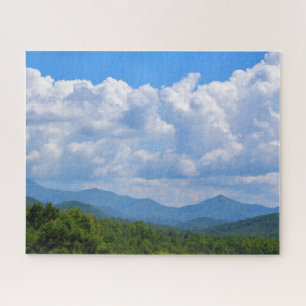 Blue Skies in the Blue Ridge Mountains - 16x20 Jigsaw Puzzle