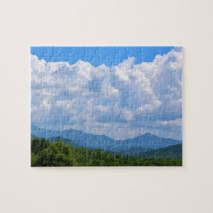 Blue Skies in the Blue Ridge Mountains - 8x10 Jigsaw Puzzle
