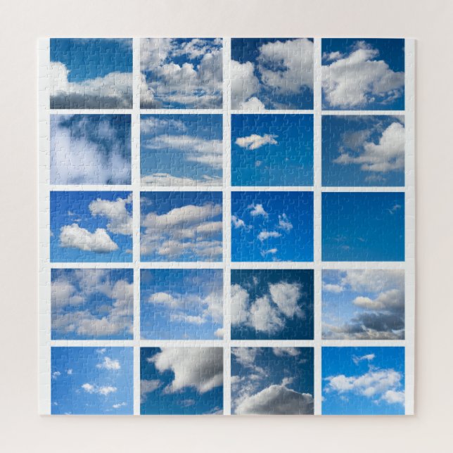 Blue skies jigsaw puzzle (Vertical)