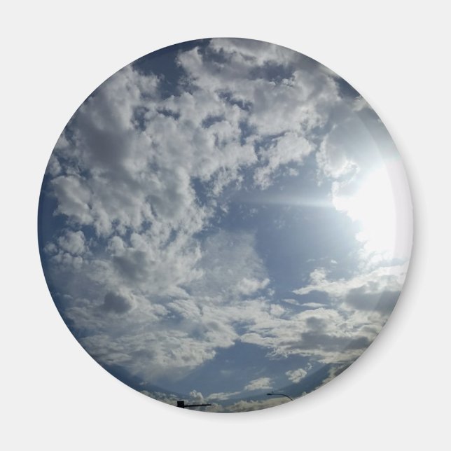 Blue Skies Magnet (Front)