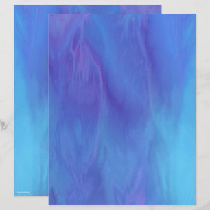 Blue Skies Scrapbook Paper 2-Sided Page