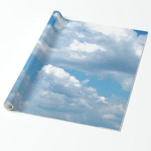'Blue Skies' Wrapping Paper