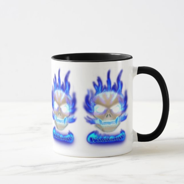 Blue Skull Mug (Right)