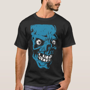 Blue Skull T-Shirt