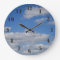 Blue Sky and Clouds - Black Numbers