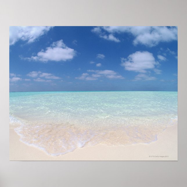 Blue sky and sea 11 poster (Front)
