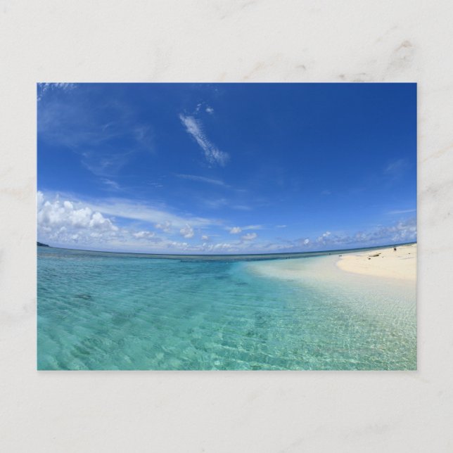 Blue sky and sea 6 postcard (Front)
