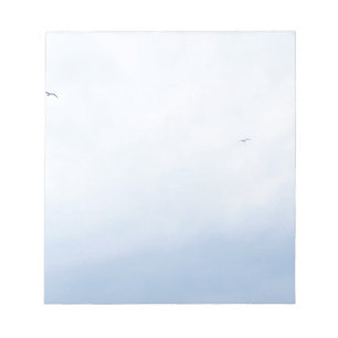 Blue Sky Birds Notepad
