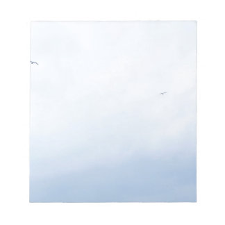 Blue Sky Birds Notepad