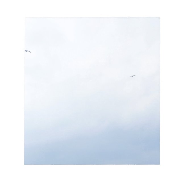 Blue Sky Birds Notepad (Front)