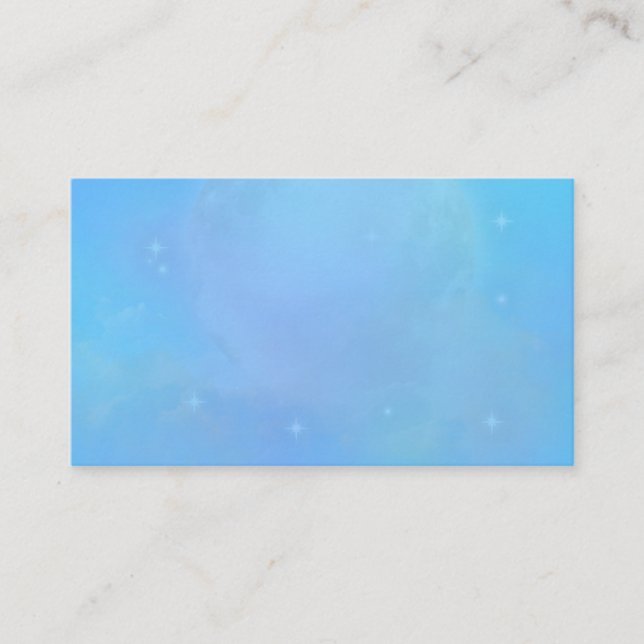 Blue Sky Business Cards  (Front)