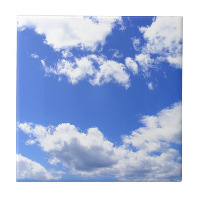 Blue sky clouds tile (Front)