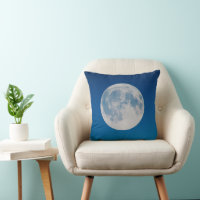 Blue Sky Full Moon