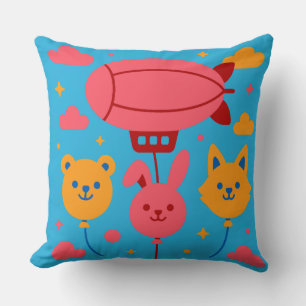 Blue Sky Parade Cushion