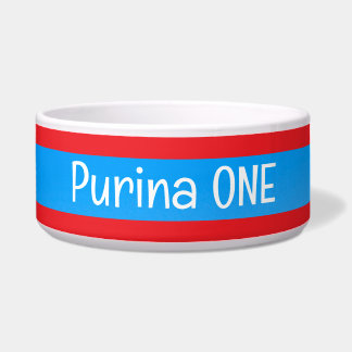 Blue Sky Pet Bowl with PURINA ONE Text