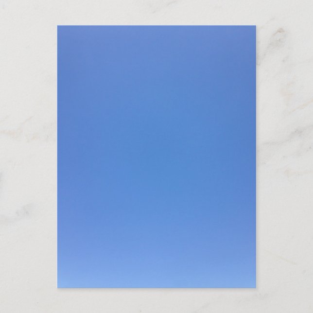 Blue Sky Postcard (Front)