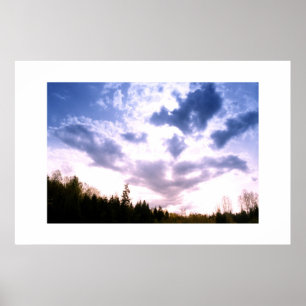 Blue Sky Poster