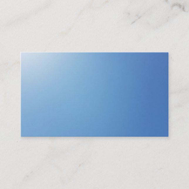 Blue Sky & Sun Light Business Cards 2019 (Front)