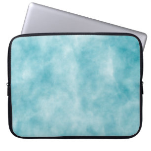 Blue sky texture paintabstract, art, graphic decor laptop sleeve