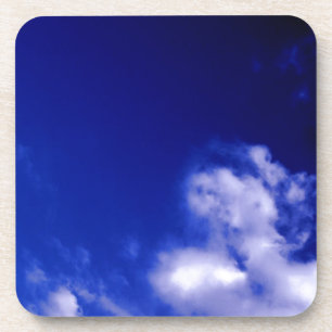 Blue Sky Unique Chic Modern Minimal Coaster