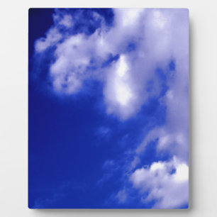 Blue Sky & White Clouds Plaque