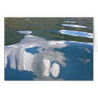 Blue Sky with Clouds Lake Reflections Blank Card