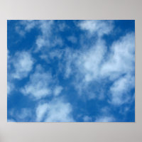 Blue Sky with Clouds Nature Photography