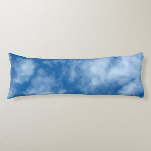 Blue Sky with Clouds Photo Body Cushion