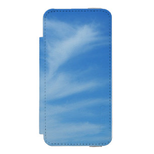 Blue Sky with White Clouds Abstract Nature Photo Incipio Watson™ iPhone 5 Wallet Case