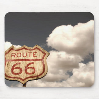 Blue Sky's on Route 66 Mouse Pad