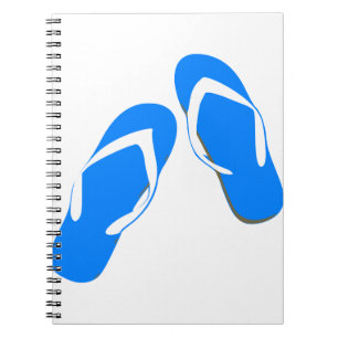 Blue Slippers Notebook
