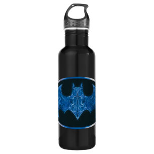 Blue Smoke Bat Symbol 710 Ml Water Bottle
