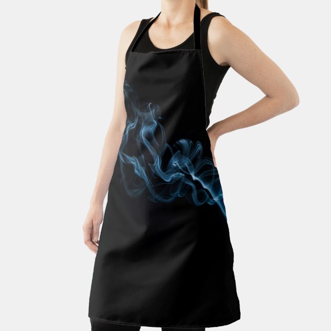 Blue Smoke Black Apron (Insitu)