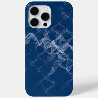 Blue Smoke iPhone 15 Pro Max Case