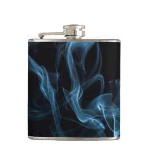 Blue Smoke Hip Flask