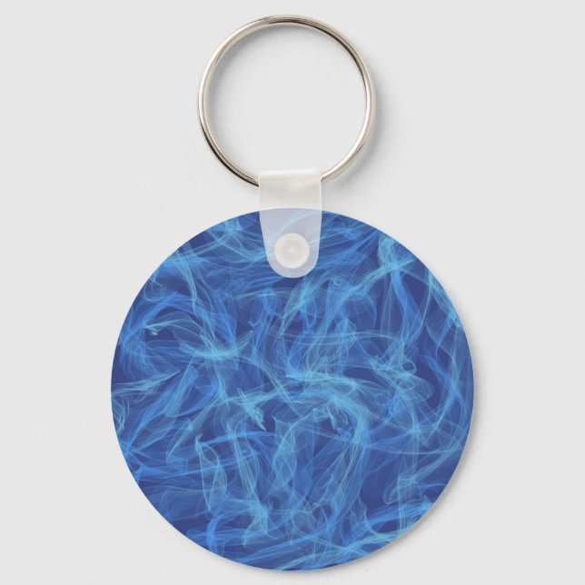 Blue Smoke Key Ring (Front)