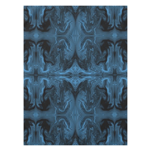 Blue Smoke Tablecloth (Front)