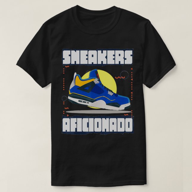Blue Sneakers Aficionado  (Design Front)